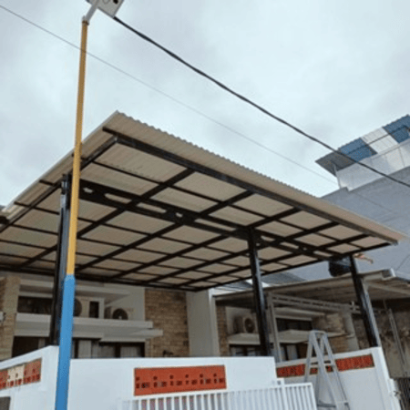 BENGKEL LAS SERPONG BSD  TANGGERANG SELATAN- TEMPAT KANOPI,PAGAR,TERALIS,TANGGA PUTAR.