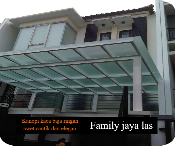 Kanopi Baja Ringan Minimalis→Awet→Tampil Elegan