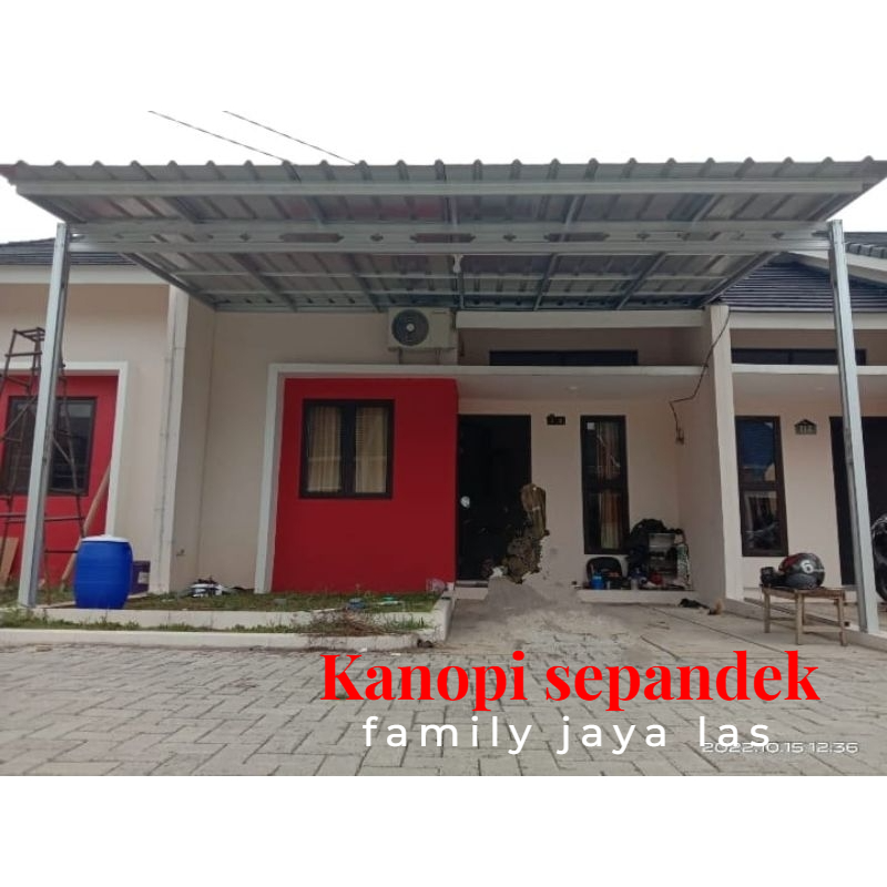 Kanopi sepandek untuk karpot