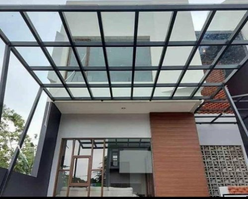 desain kanopi solarflate