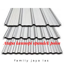 Kanopi sepandek polos